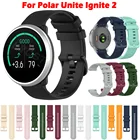 Силиконовый браслет для умных часов Polar Ignite 2 Unite, мягкий ремешок для Polar Vantage M, спортивные аксессуары