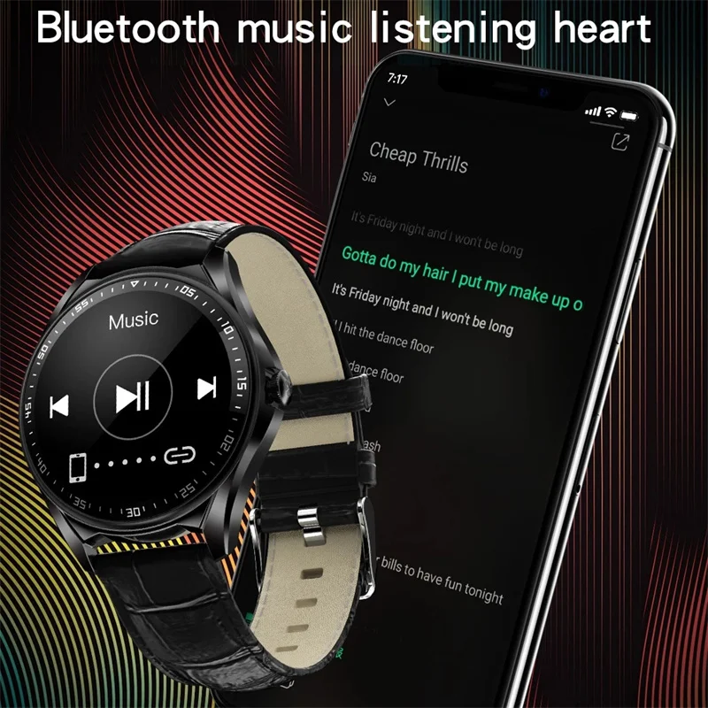 LIGE 2021 деловые мужские Смарт-часы с сенсорным экраном и Bluetooth для Android iOS смарт-часы