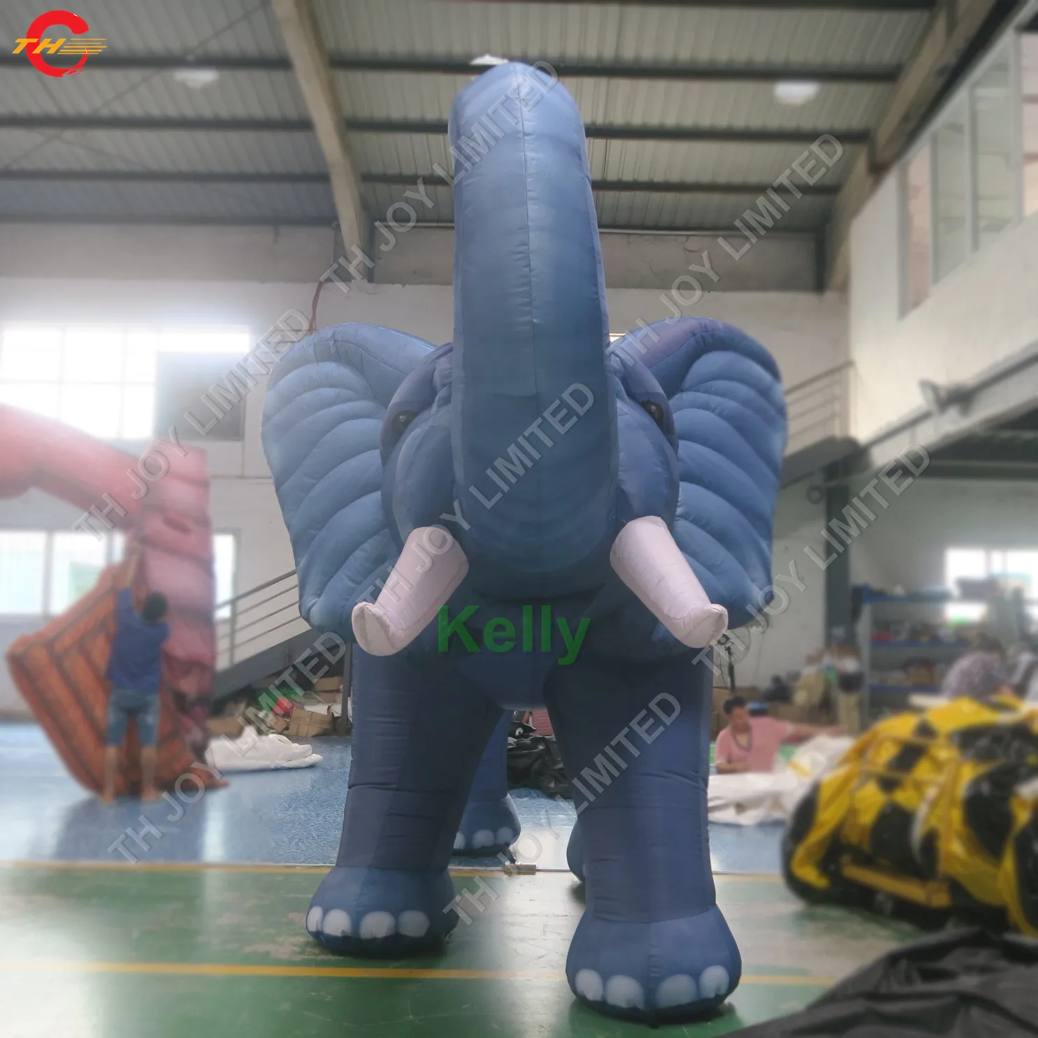 Бесплатная доставка воздуха к двери гигантский надувной слон воздушный шар для