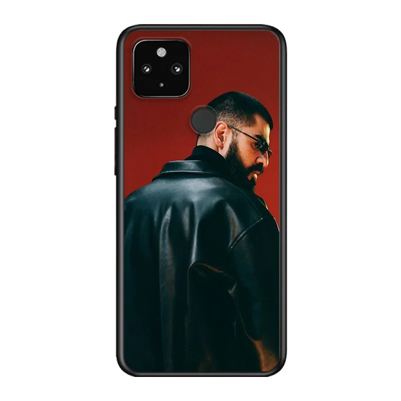 

Cool Miyagi-Andy Panda Soft TPU Silicone Black Cover For Google Pixel 5 4A 5G 4 XL Phone Case