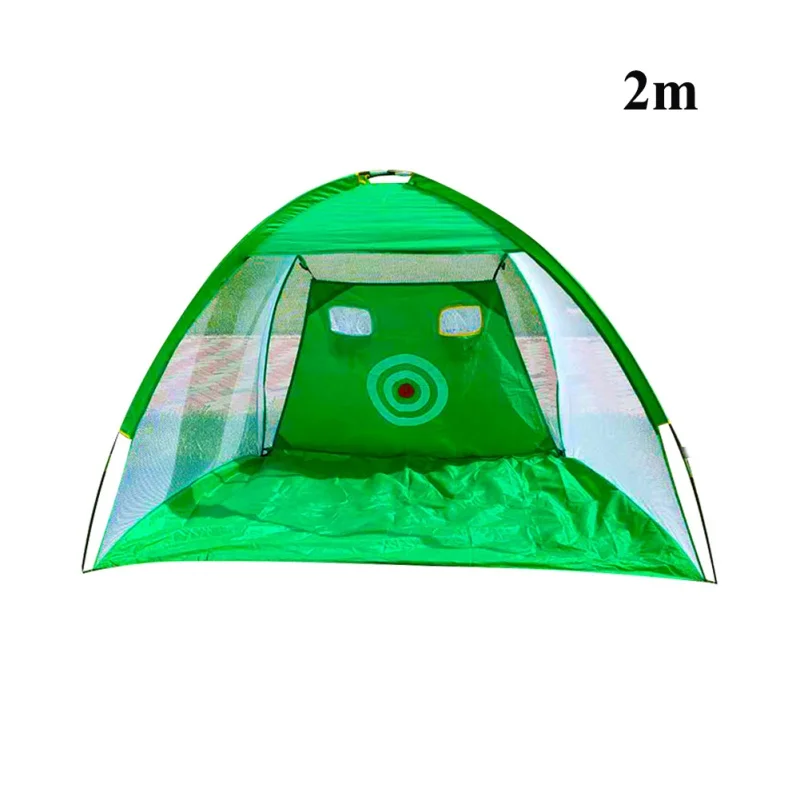 Satılık Kapalı Açık Katlanabilir Golf Pratik Net Golf Isabet Kafes Bahçe Otlak Uygulama Ekipmanları çadır Golf Eğitim
