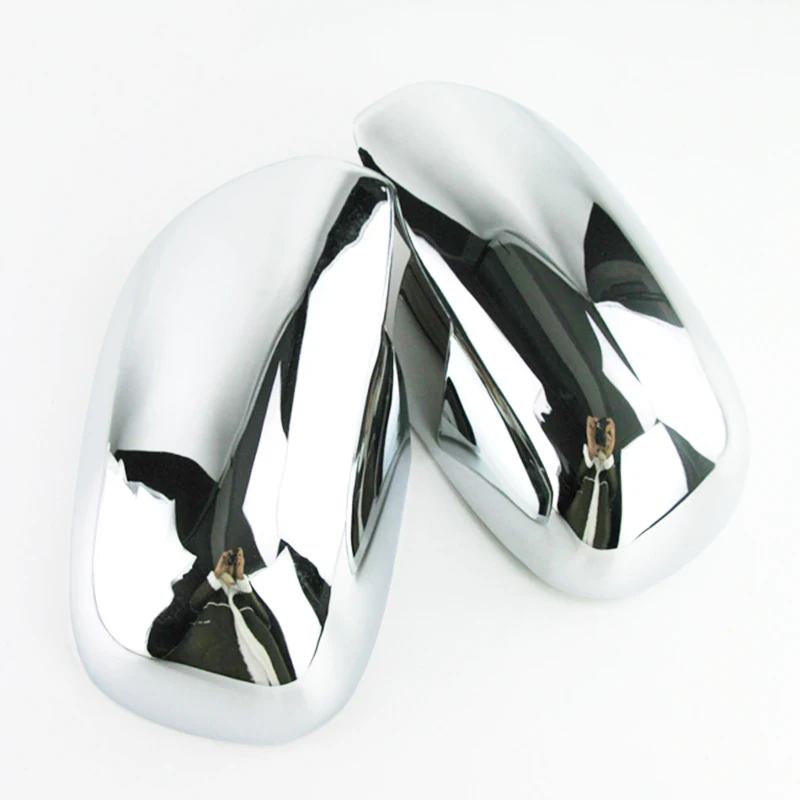 Хромированные боковые накладки на зеркала заднего вида автомобильные