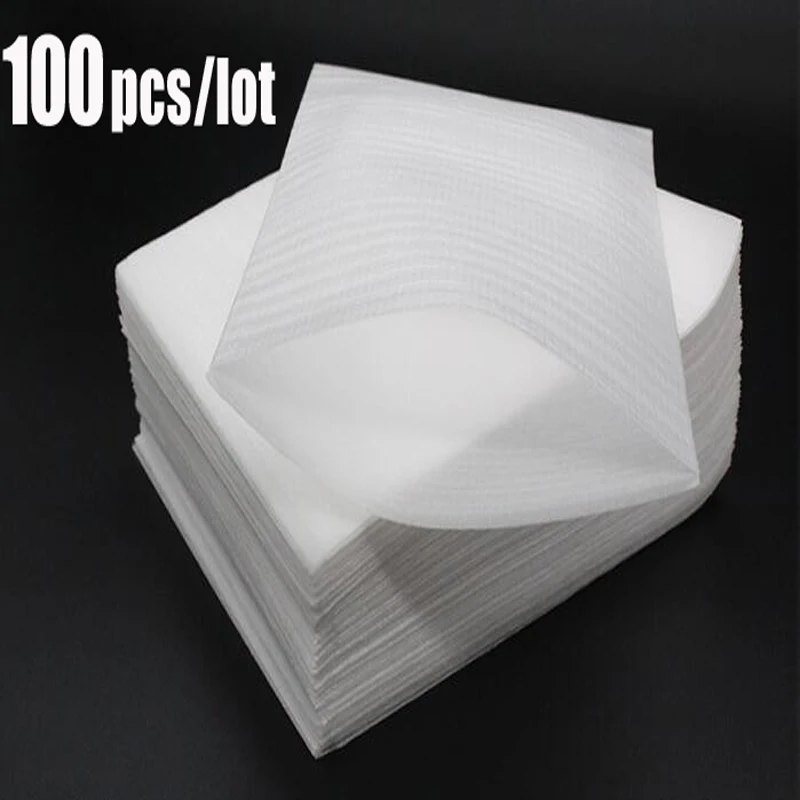 

100 Pcs/lot White Packing Bag/ Pearl Cotton Padded Ship Bags/ Shockproof Packaging Material Polyethylene Foamed Gift Bags