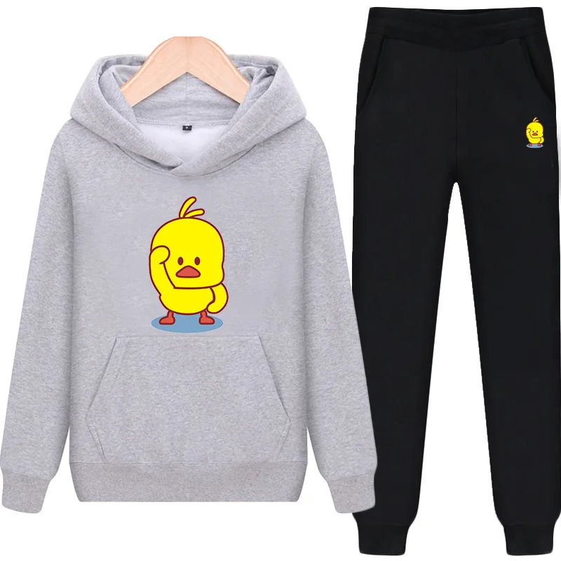 Комплект из 2 предметов, женская одежда, Chandal Mujer 2 Piezas, для бега, Femme, мультяшный принт, толстовка, штаны, спортивные костюмы, женский спортивный костюм