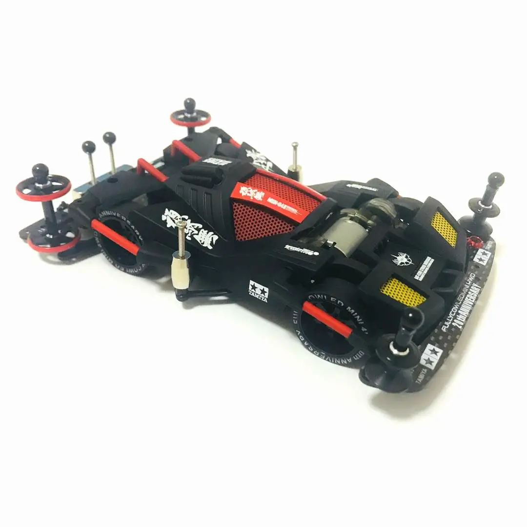 Tamiya 1/32 Mini 4WD гоночный автомобиль сброшенный гигант с модифицированными частями
