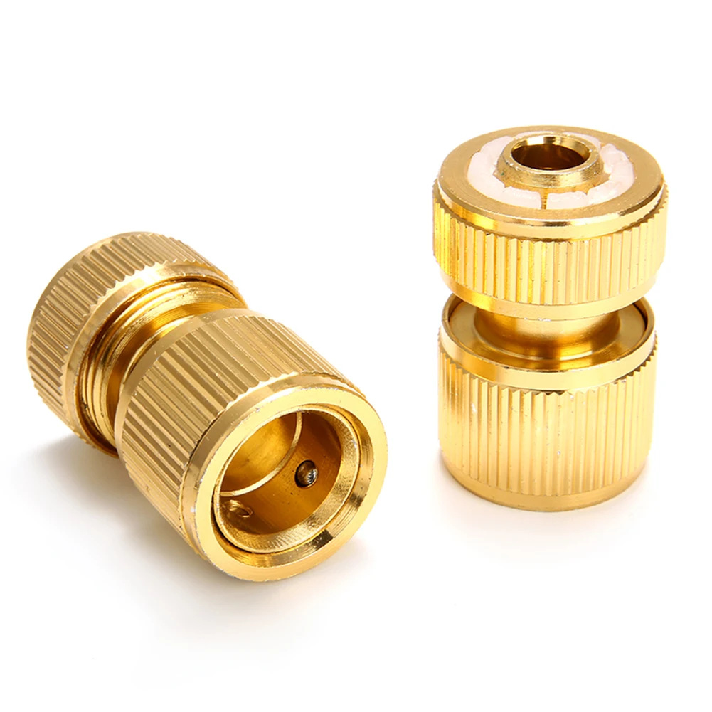 

High quanlity Brass-Coated Hose Adapter,1/2" Quick Connect Swivel Connector Garden Hose Coupling Systems for Watering Irrigation