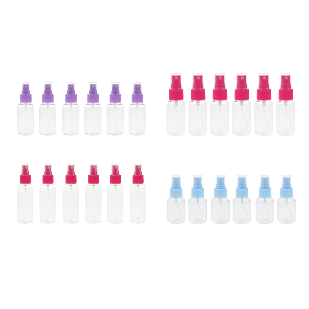 

6 x Moisturizing Mist Spray Bottles Emulsion Dispensing Toner Cosmestic Vial