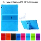 Силиконовый чехол для Huawei MediaPad T5 AGS2-W09L09L03W19 10,1 дюймов Стенд кожаный чехол для Huawei mediapad T5 10 мягкий чехол