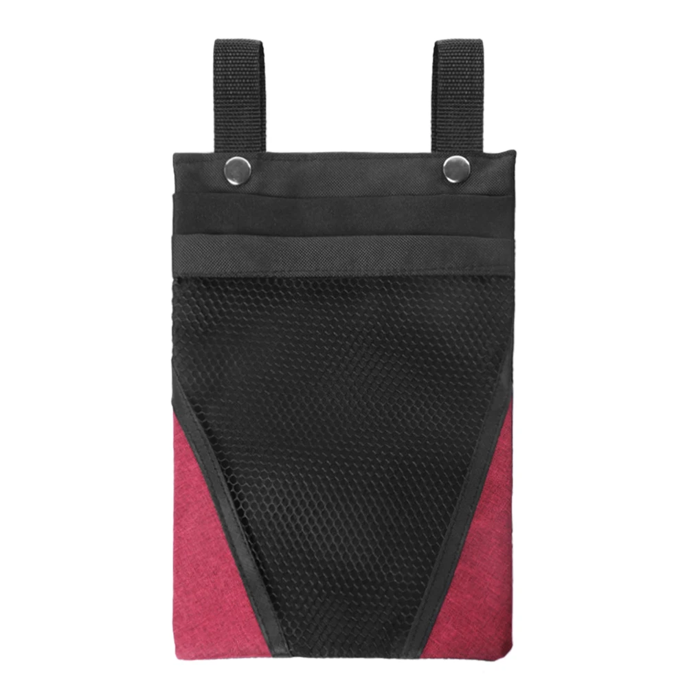 Black with red Велосипедная ручка, сумка для велосипеда, передняя рамка, чехол для телефона, корзина для хранения велосипеда, передняя сумка для бутылки, передняя сумка для велосипеда - Цвет: Black with red
