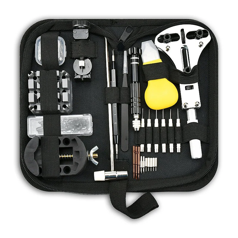 

153Pcs Watch Repair Kit Professional Spring Bar Tool Set,Watch Battery Replacement Tool Kit,Watch Band Link Pin Tool Set