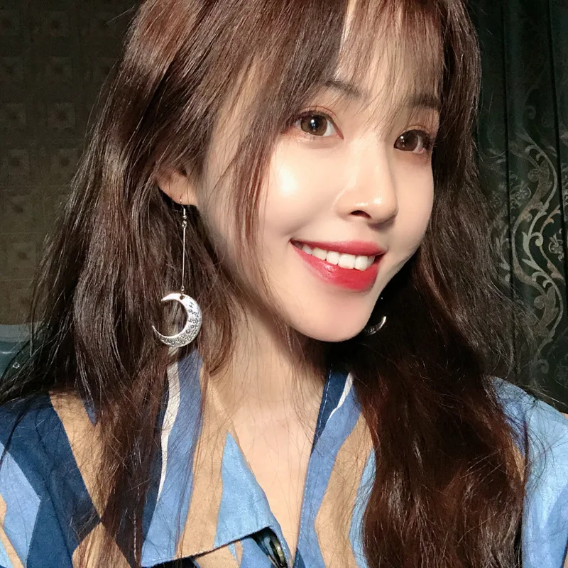 2019 новый тренд Простые в стиле ретро универсальные длинной бахромой серьги для