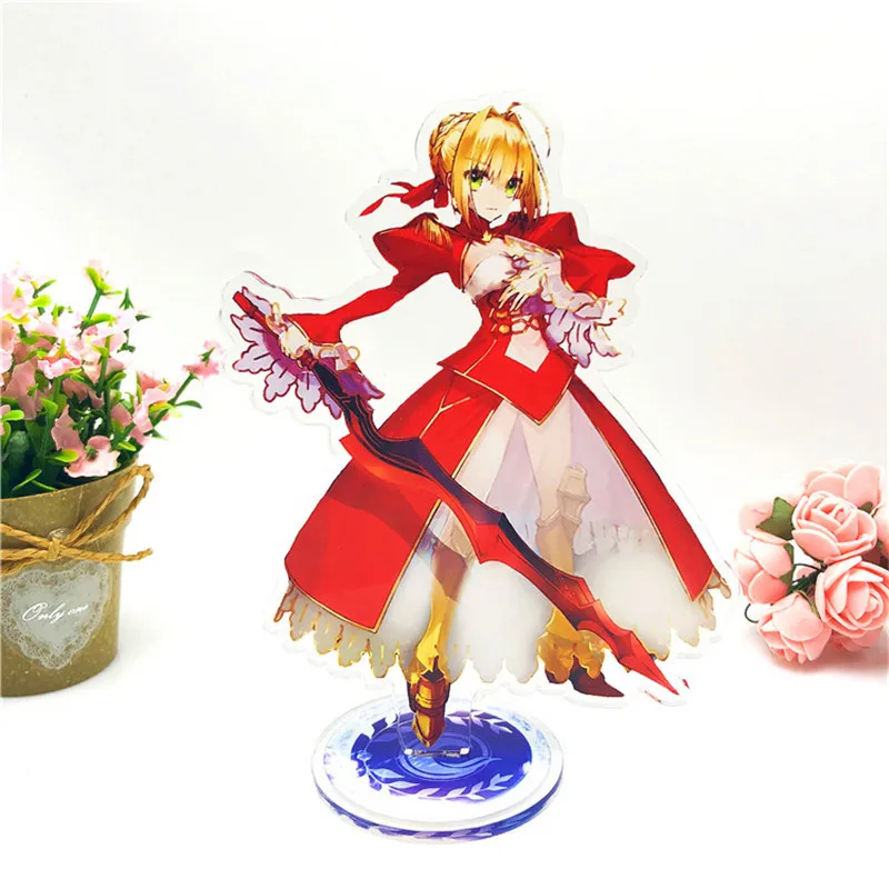 Fate Apocrypha фигурка stay night Zero линейка Saber Archer Lancer Joan акриловая кукла 15 см Косплей