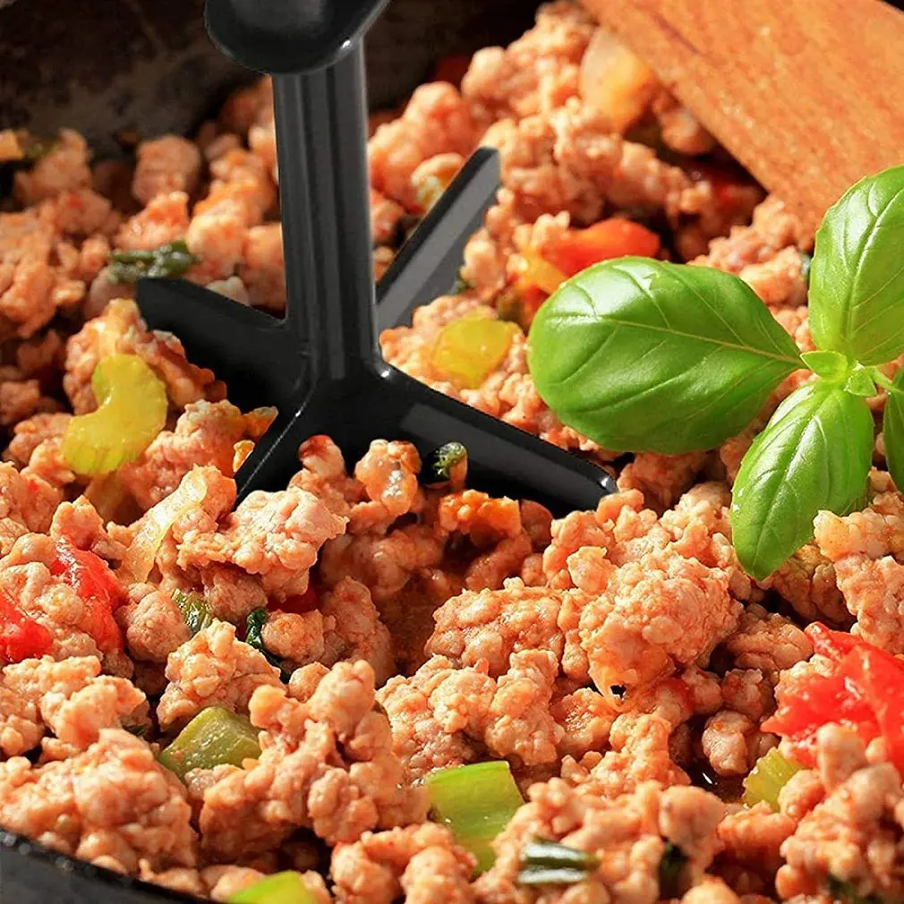 Meat Masher Ground Chopper Hamburger Grinder Beef Kitchen Utensils | Дом и сад