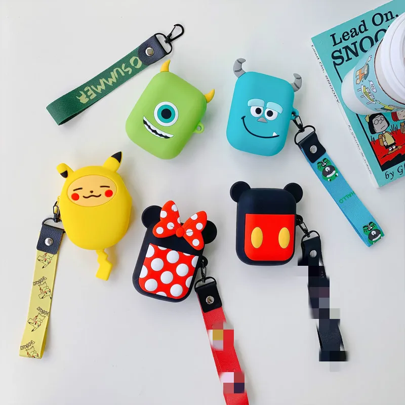 Милый мультяшный аниме детский мини кошелек для монет Портативный Женский