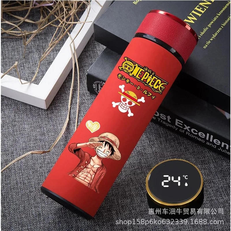 Аниме игра Вакуумная чашка цельный Луффи косплей 304 термос из нержавеющей стали