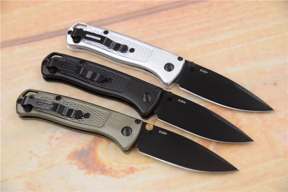 Мини Bugout 533 533Bk алюминиевая ручка Mark S30V Нож Складной Карманный выживания EDC