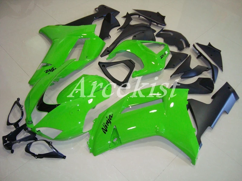 

Новинка из АБС-пластика для мотоцикла весь обтекатели комплект подходит для kawasaki Ninja ZX6R 636 2007 2008 07 08 6R ZX-6R кузов комплект с бюстгальтером цвет...