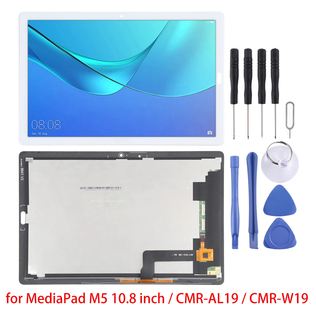 Для MediaPad M5 10 8 дюймовый ЖК-экран и дигитайзер полная сборка для Huawei дюйма/CMR-AL19/CMR-WF19