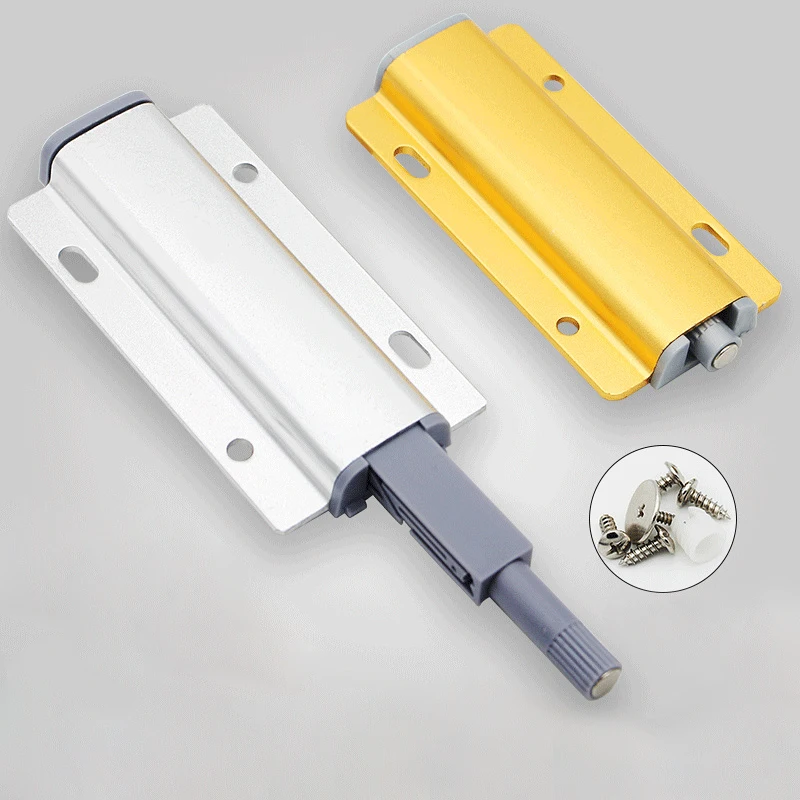 Алюминиевый сплав мебель двери шкафа отскок Прочный инструмент для дома комнаты