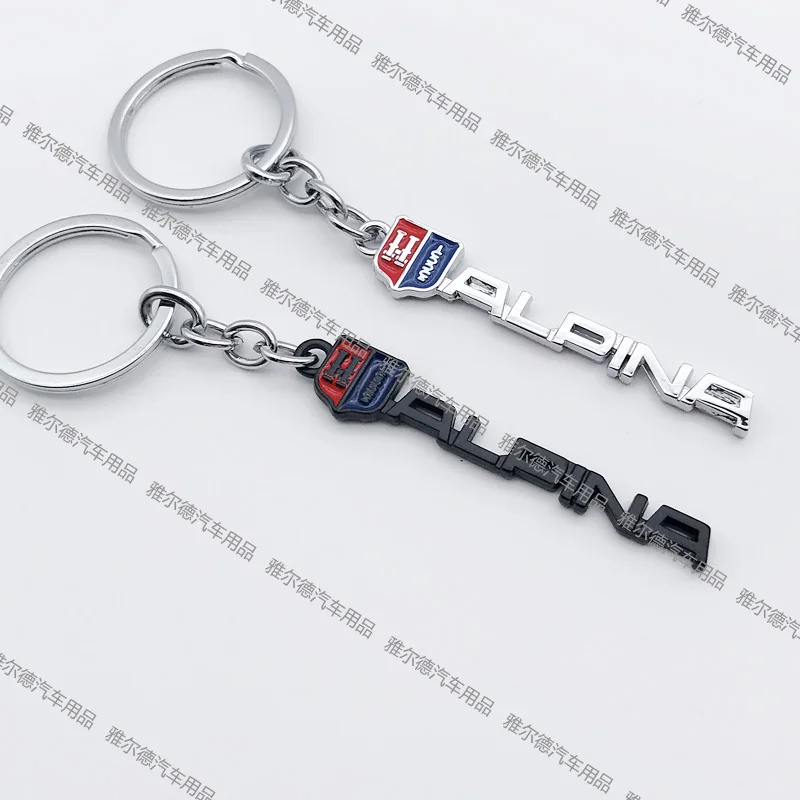 

Suitable For BMW Car Modification X1 X3 X5 X6 M3 M5 M8 Fashion Key Chain ALPINA Key Chain Metal Accessories Decoration Gift