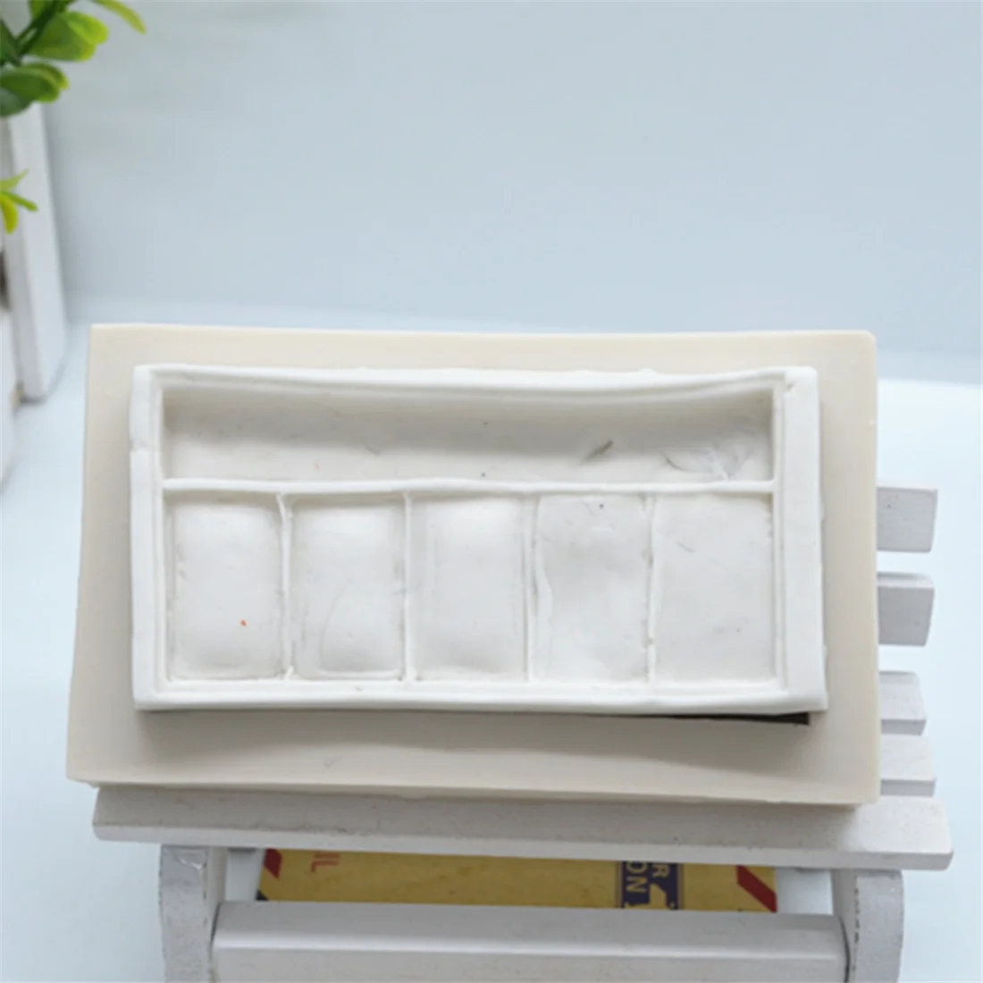 Luyou 1 шт. силиконовая резина прессформы Fondant Mold макияж коробка торта Docarating
