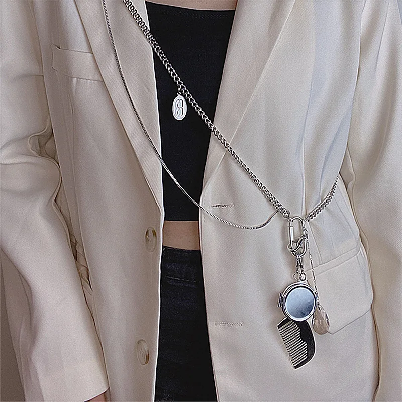 Цепочка с подвеской в стиле хип-хоп для девочек |