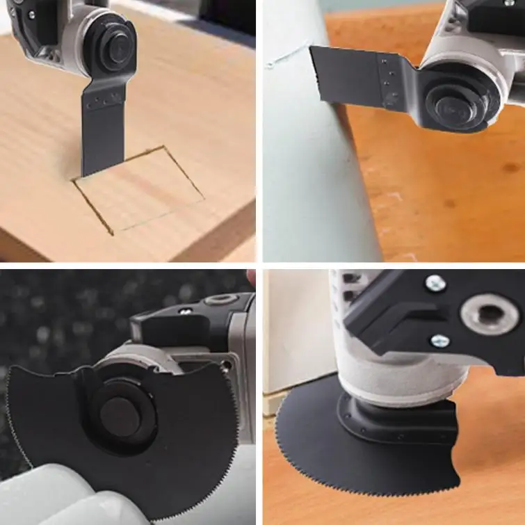 

80mm/52mm/32mm 4pcs Universal 65Manganese Steel Saw Blade Power Tool Accessories Fit for Wood/Sheet Grinding/PVC/Nail Cutting