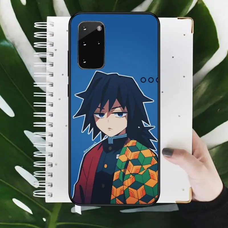 

Demon Slayer Anime Comics Phone Case For Samsung galaxy S9 10 20 A 10 21 30 31 40 50 51 71 s note 20 j 4 2018 plus Luxury brand