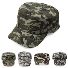 Classic Men Military  Caps Men's Women's Fitted Baseball Caps Adjustable Army Camouflage Sun Hats Ou