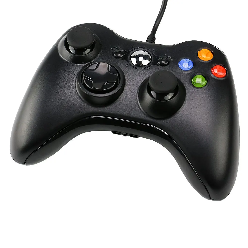 Для Xbox 360 контроллер USB проводной Вибрационный геймпад джойстик для ПК Windows 7/8/10