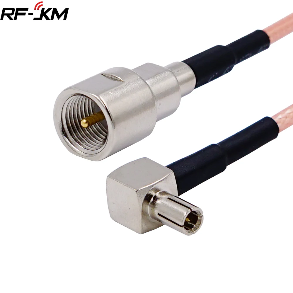 

FME Male Plug To TS9 Right Angle Connector RG316 Pigtail Cable Adapter