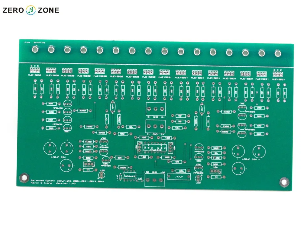 GZLOZONE одна пара KG / Kevin Gilmore баланс класс A усилитель для наушников PCB|pcb class a|balancer pcbpcb
