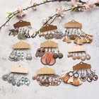 2020 Модные Винтажные этнические висячие серьги в стиле бохо для женщин юбилей невесты рождественские аксессуары подарок