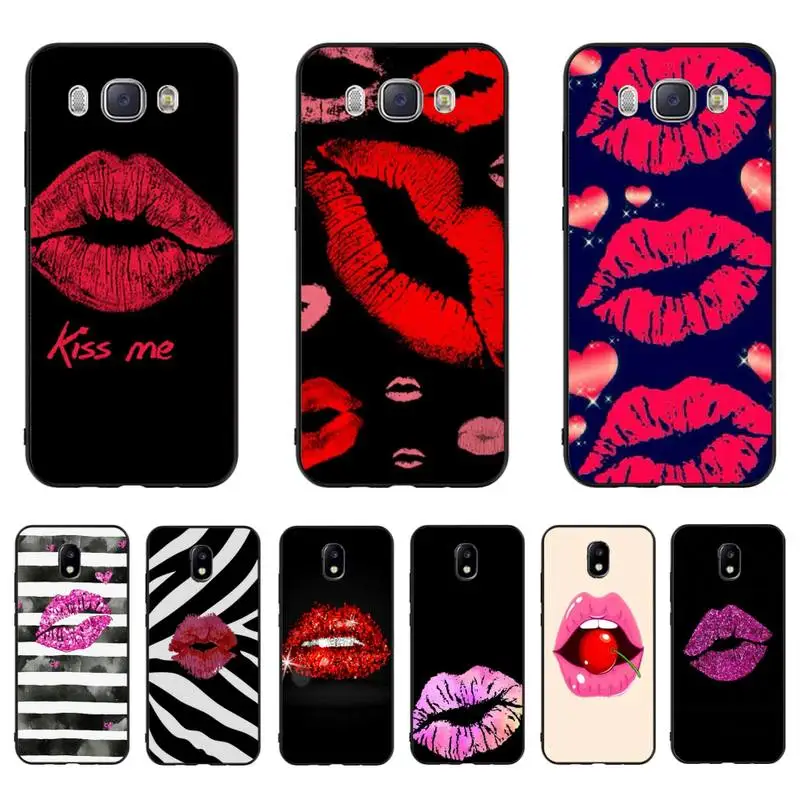 Babaite пикантные женские туфли с рисунком в виде губ чехол типа &quotсделай сам&quot для