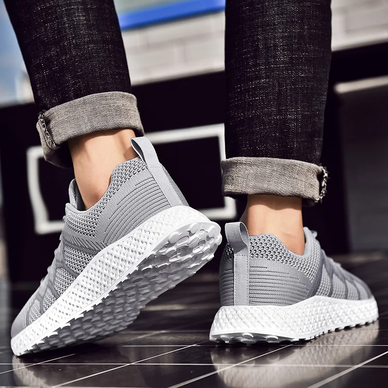 Bjakin/синие мужские крутые спортивные кроссовки Легкие уличные беговые большие