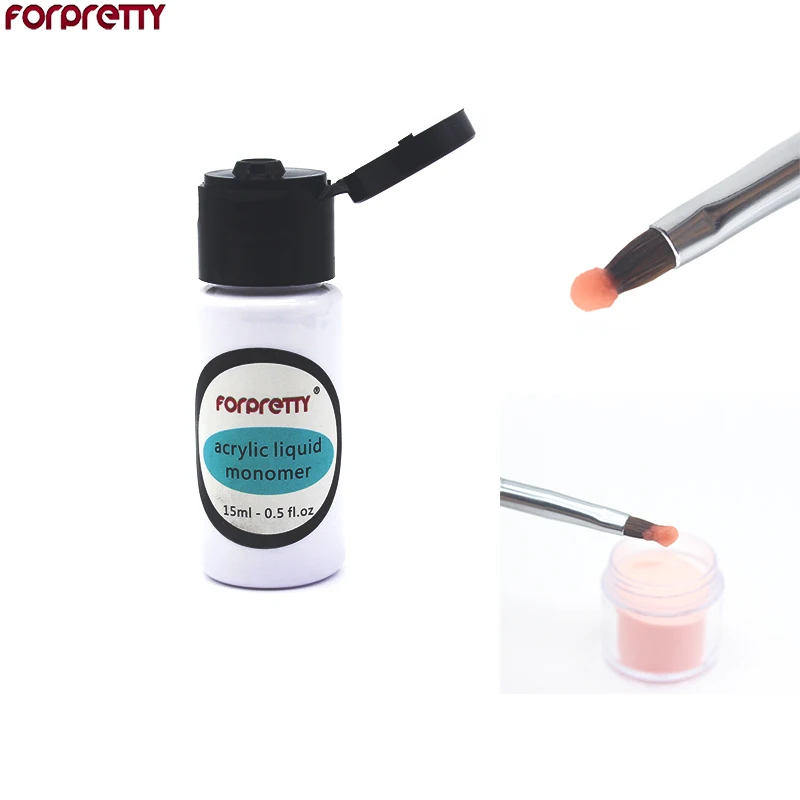 

Acrilico Liquid For Acrylic Powder Sculpture Nagels Spulletjes Unas Acrilicas DIY Extension Acryl Vloeistof Akrilik Liquido 15ml