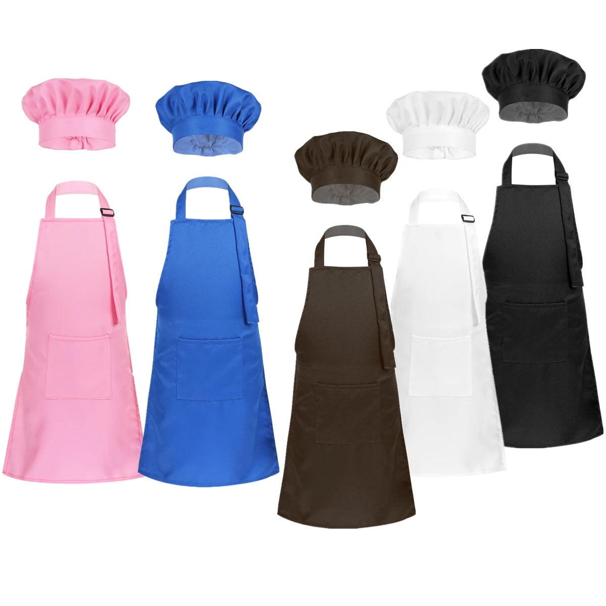 Детский Регулируемый Кухонный Фартук для шеф повара 2020|Фартуки| |