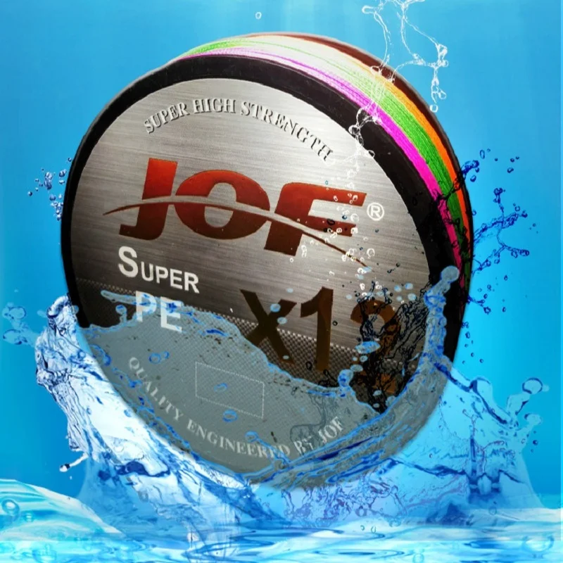 2021 New 12 Strands 300M Braided Fishing Line Anti-bite Fishing Line Japan Multifilament Smooth Fishing Line Accessories JOF