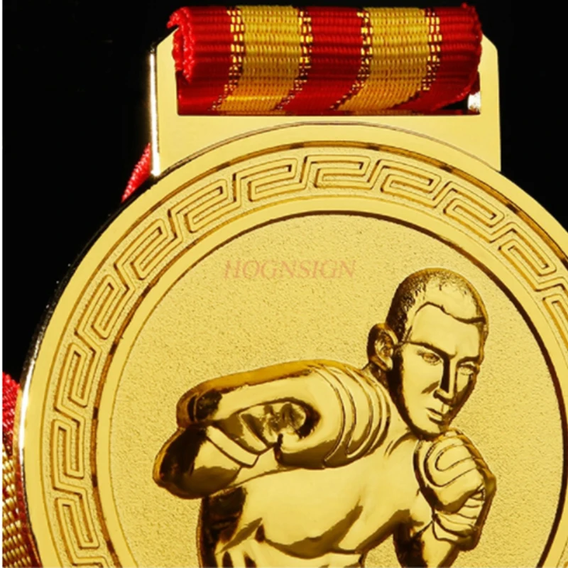 Медаль из цинкового сплава для бокса борьбы тхэквондо соревнований клубов