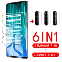 hydrogel film for xiaomi redmi note 8pro glass screen protector mi 11 lite redmi 10 note 10 pro 10s 9 9t poco x3 nfc camera glas