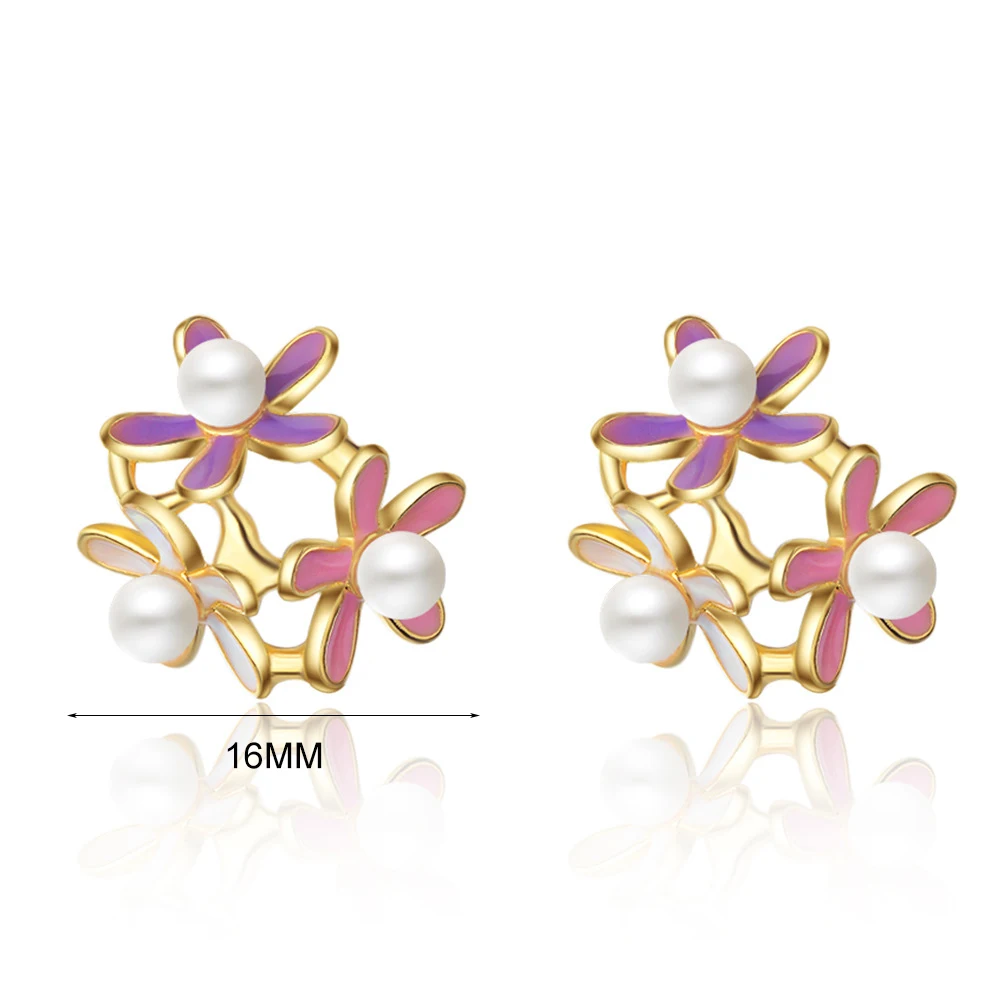 Женские серьги-гвоздики из серебра 925 пробы с жемчугом | Украшения и аксессуары