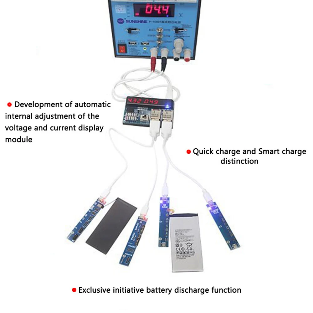 Универсальная батарея для быстрой зарядки с USB-кабелем iPhone iPad Samsung Xiaomi Huawei Android