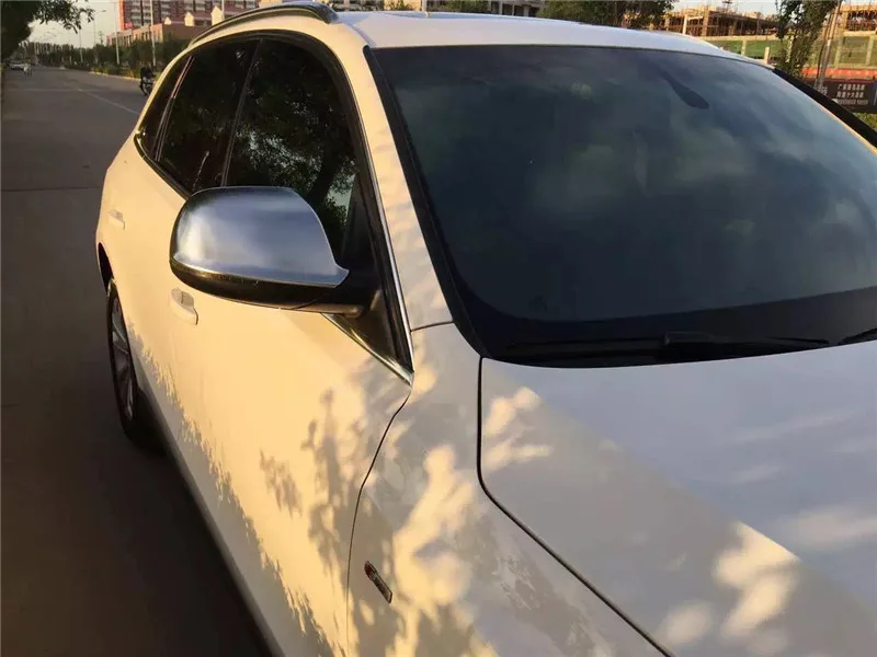 Хромированные боковые зеркальные крышки для Audi Q5 8R Q7 4L SQ5 2009 2010 2011 2012 2013 2014 2016 2018