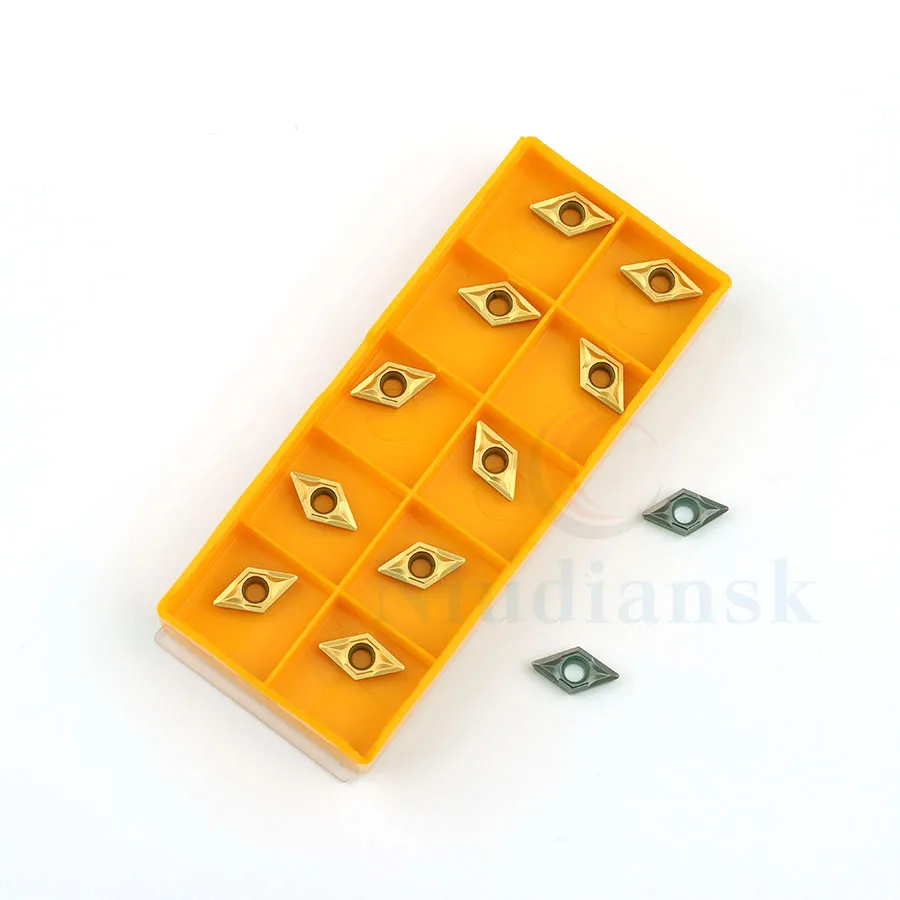 Высококачественные карбидные вставки DCMT070204 VP15TF US735 UE6020 инструмент для токарной