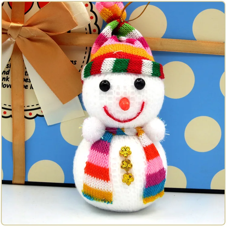 2019 Рождественская игрушка снеговик кукла забавная елка кулон Рождественское
