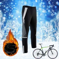 new mens reflect cycling pants autumn winter thick fleece trousers outdoor sports trekking skiing bicycle waterproof pants pm34
