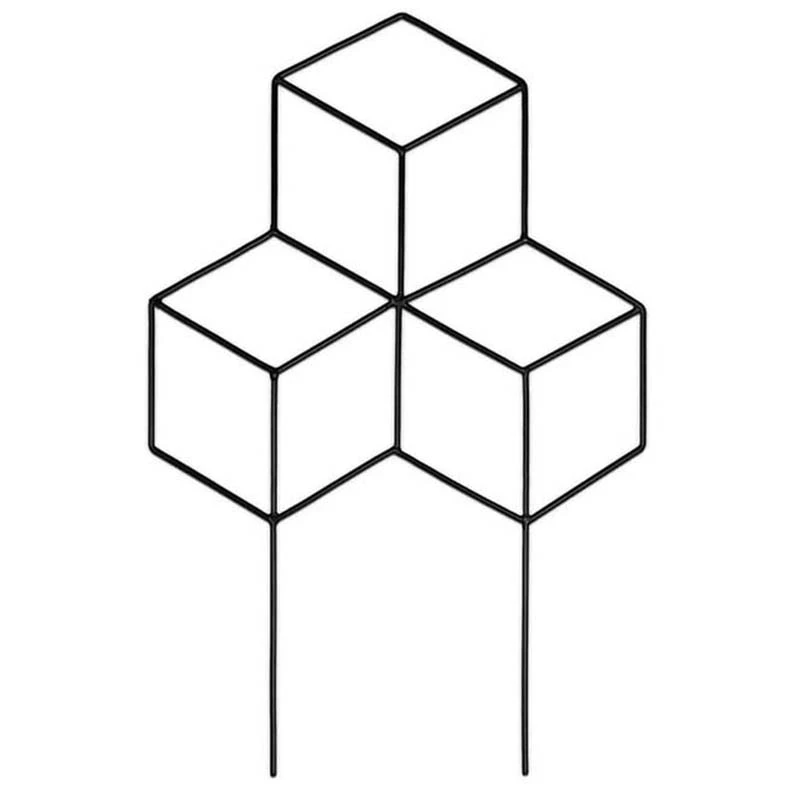 

Металлическая решетка для сада, подходящая для подставки растений в горшках «сделай сам», цветов, овощей, розовых лоз, плюща