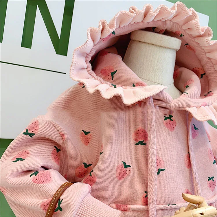 Детская толстовка с капюшоном плиссированная юбка принцессы для девочек