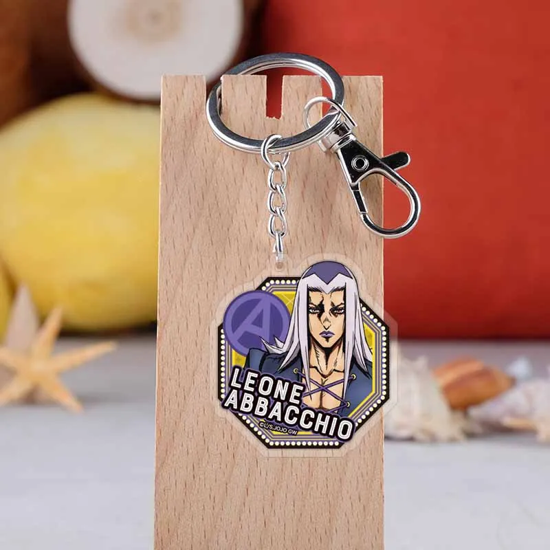 as pictured JOJOs невероятное приключение ризотто Неро ветчины Melone акриловый брелок в виде фигуры брелок украшения Коллекция Модель игрушка Косплэй - Цвет: as pictured