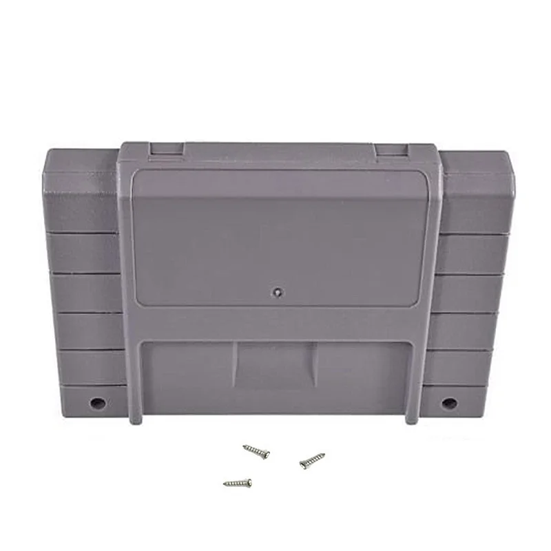Игровой картридж Ruitroliker чехол-накладка для консолей Super Nintendo SNES FX с 2 защитными